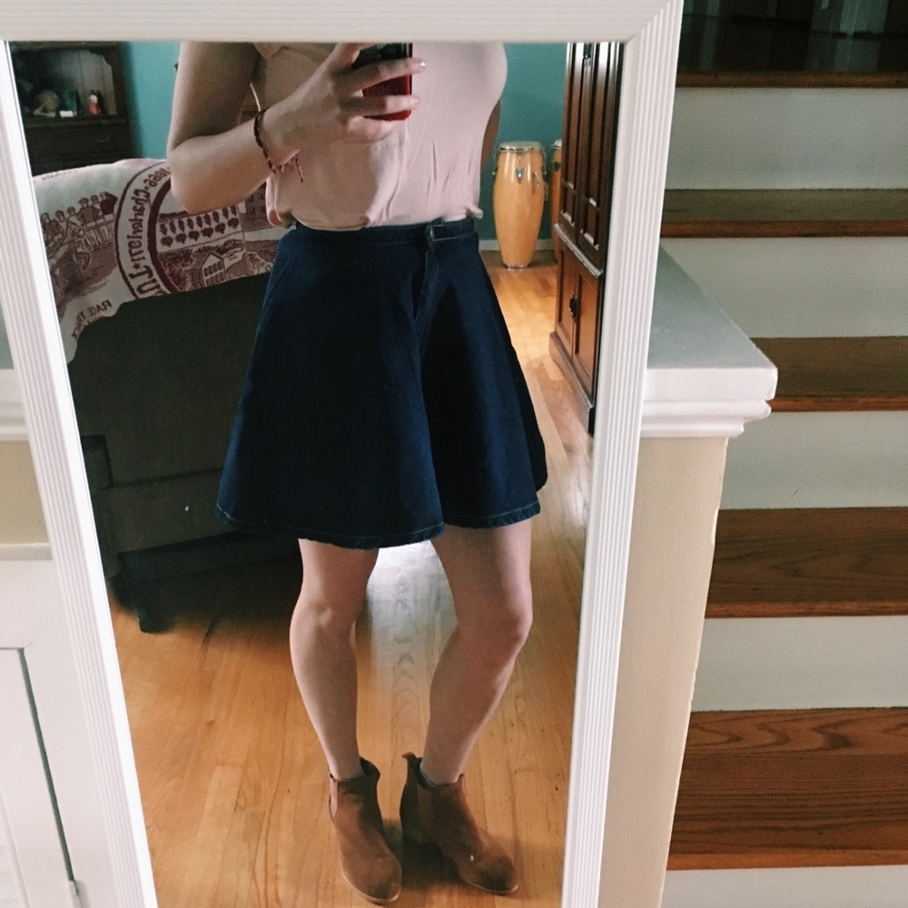 Small jean skirt